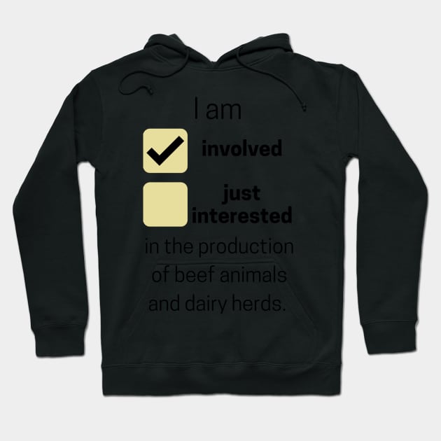 Involved Beef and Diary Network Hoodie by mywanderings